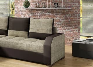 Redwyn Corner Sofa Bed With Storage B03/S66 – close-up detail
