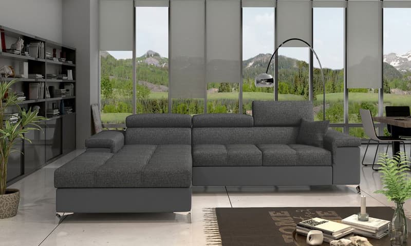 Pinehollow Corner Sofa Bed with Storage i96/S29