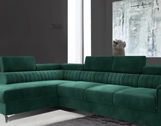 Fairhaven Long Corner Sofa bed with Storage M37 – close-up detail