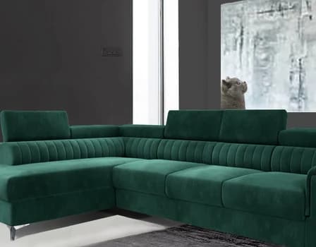 Fairhaven Long Corner Sofa bed with Storage M37 – photo 4