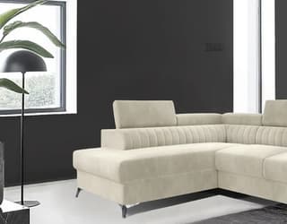 Fairhaven Long Corner Sofa bed with Storage M04 – close-up detail