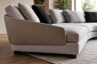 Cottesmore Modular Corner Sofa in As shown – close-up detail