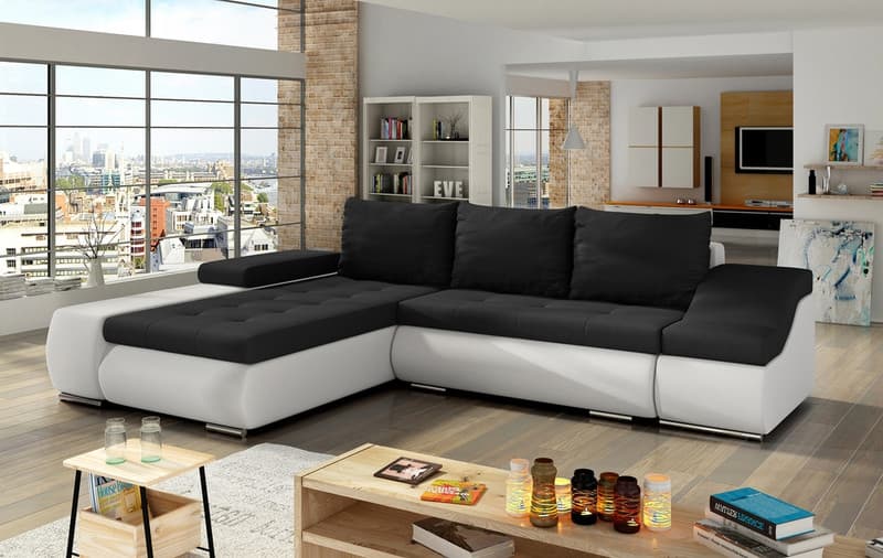 Jessamine Corner Sofa Bed with Storage S14/S17