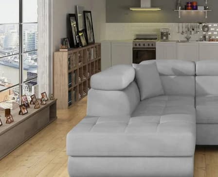 Orrino Mini Corner Sofa Bed with Storage P05 – photo 3