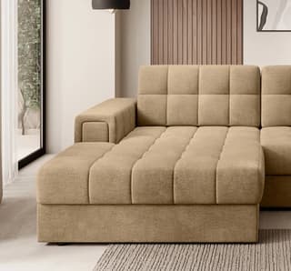 Yolanda Corner Sofa Bed with Storage M09 – close-up detail