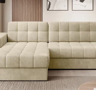 Yolanda Corner Sofa Bed with Storage M04 – close-up detail