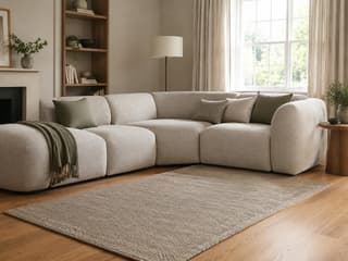 Morley Corner Sofa in As shown – shown in a room setting