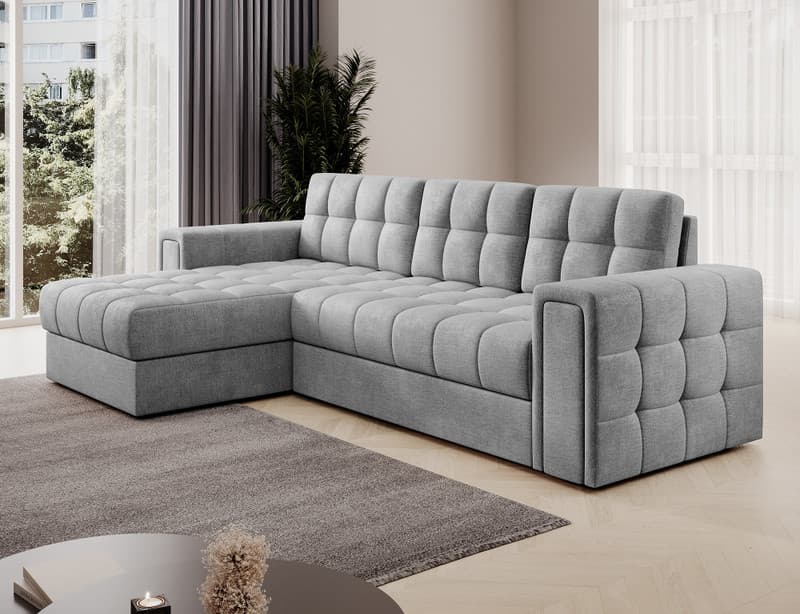 Ravenna Corner Sofa Bed with Storage M84
