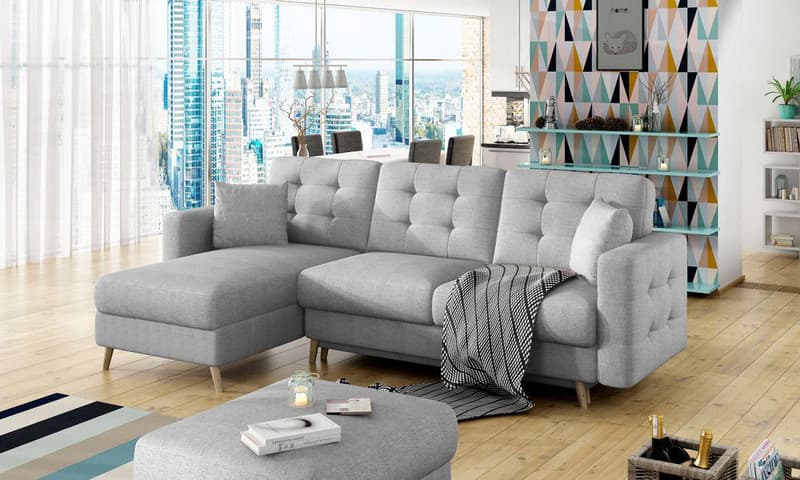 Merrow Corner Sleeper With Storage M84