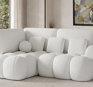 Dunhollow Corner Sofa Bed with Storage Pi01 – close-up detail