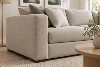 Melbury Four Seater Sofa in As shown – close-up detail
