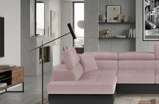 Orrino Long Corner Sofa Bed with Storage Sr61/S11 – close-up detail