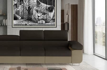 Orrino Long Corner Sofa Bed with Storage M29/M09 – photo 5