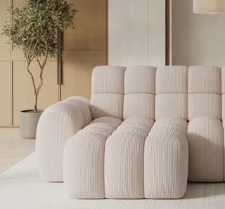 Kelmscott Electronic Corner Sofa Bed JL20 – close-up detail