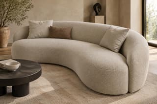 Wolverton Curved Sofa in As shown – alternative view