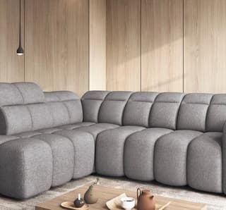 Lindorf Electric Corner Sofa Bed with Storage Pi04 – close-up detail
