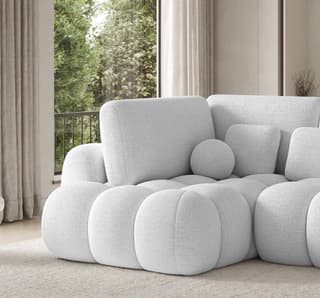 Dunhollow Corner Sofa Bed with Storage RY01 – close-up detail