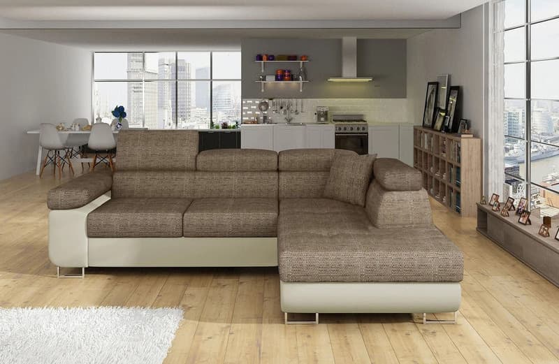 Orrino Mini Corner Sofa Bed with Storage B03/S33 (Right Corner Only)