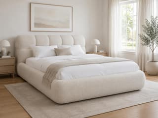 Thornbury Cloud Bed in Cream