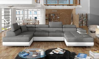 Cairnwell U Shaped Sofa Bed with Storage S05/S17