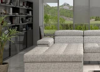 Pinehollow Corner Sofa Bed with Storage B01 – close-up detail