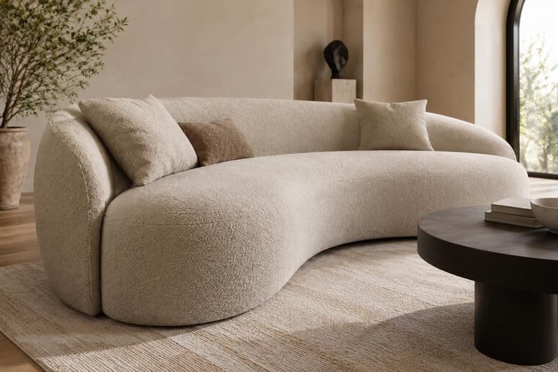 Wolverton Curved Sofa – photo 2