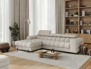 Emberly Corner Sofa Bed with Storage RY18