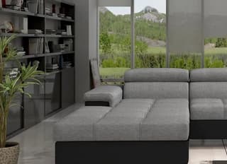 Pinehollow Corner Sofa Bed with Storage S21/S11 – close-up detail