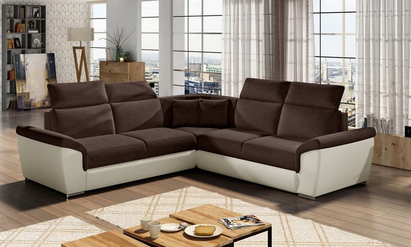 Quillon Corner Sofa Bed with Storage S26/S33