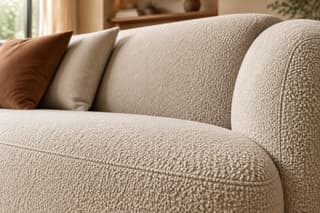 Seabourne Curved Corner Sofa in As shown – close-up detail