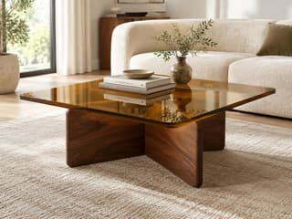 Quarry Vale Glass Coffee Table