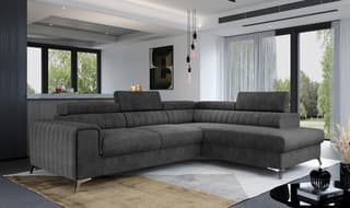 Fairhaven corner sofa bed with storage D96 – right-hand corner layout