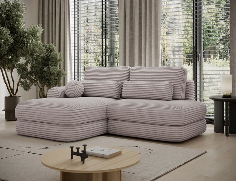 Pemberly Corner Sofa Bed with Storage ML03