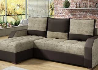 Redwyn Corner Sofa Bed With Storage B03/S66 – close-up detail