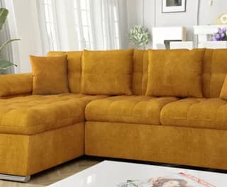 Goldcrest Mini Corner Sofa bed with Storage K42 – close-up detail