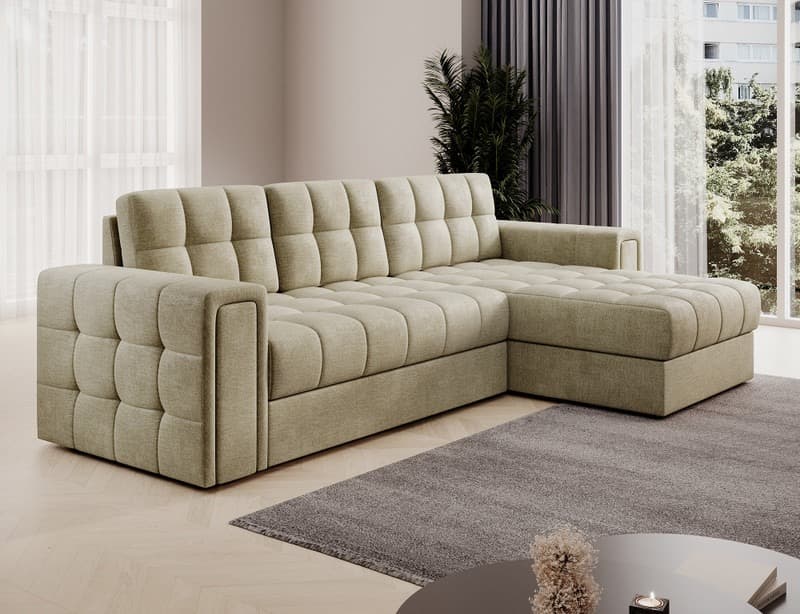Ravenna Corner Sofa Bed with Storage M04 – photo 2