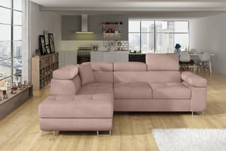 Orrino Mini Corner Sofa Bed with Storage SR61