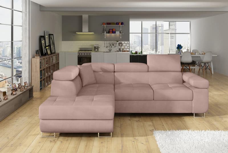 Orrino Mini Corner Sofa Bed with Storage SR61