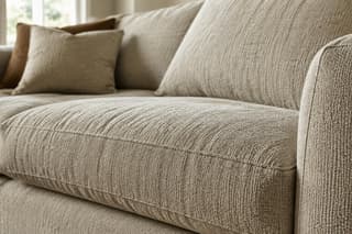 Havenden Designer Sofa in As shown – close-up detail