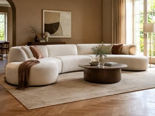 Wrenbury Corner Lounge Sofa in As shown – shown in a room setting
