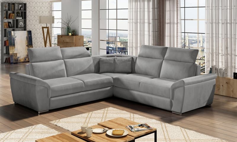 Quillon Corner Sofa Bed with Storage M84