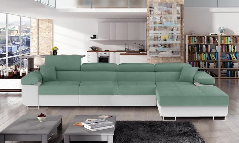 Hollingwood Long Corner Sofa Bed with Storage S34/S17 – photo 2