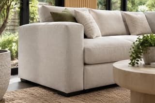 Walbrook Corner Lounge Sofa in As shown – close-up detail