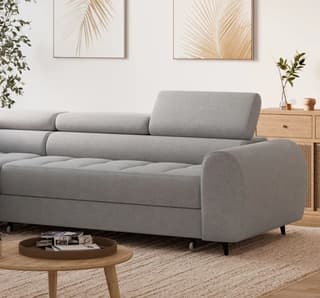 Jorvik Corner Sofa Bed with Storage N03 – close-up detail