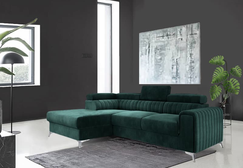 Fairhaven Mini Corner Sofa bed with Storage M37