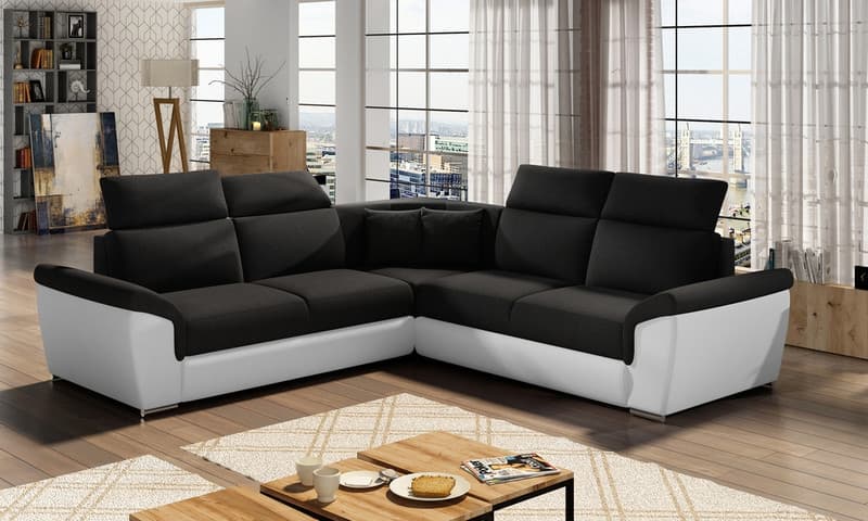 Quillon Corner Sofa Bed with Storage S14/S17