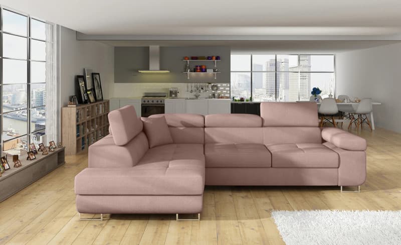 Orrino Corner Sofa Bed with Storage SR61