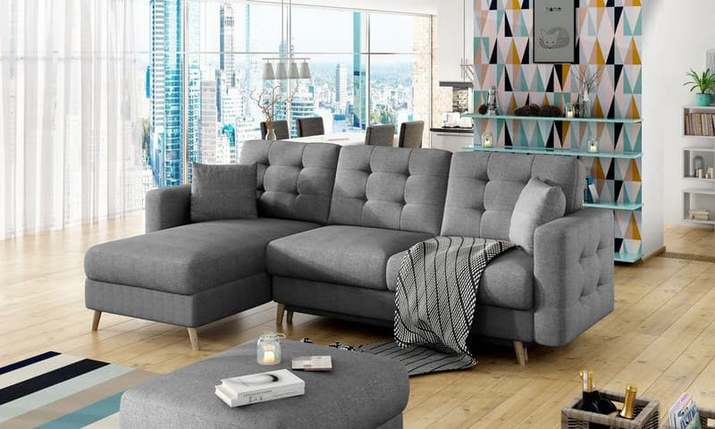 Merrow Corner Sleeper With Storage S05