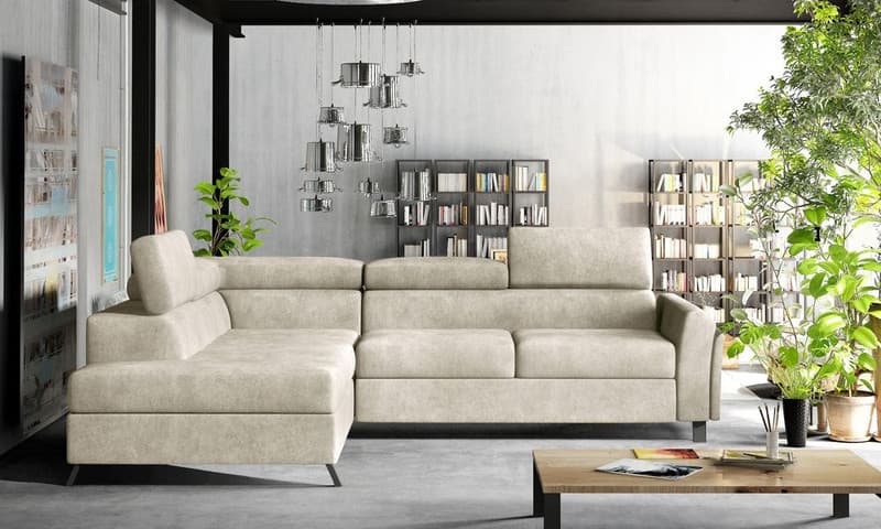 Thorncliff Corner Sleeper with Storage D21