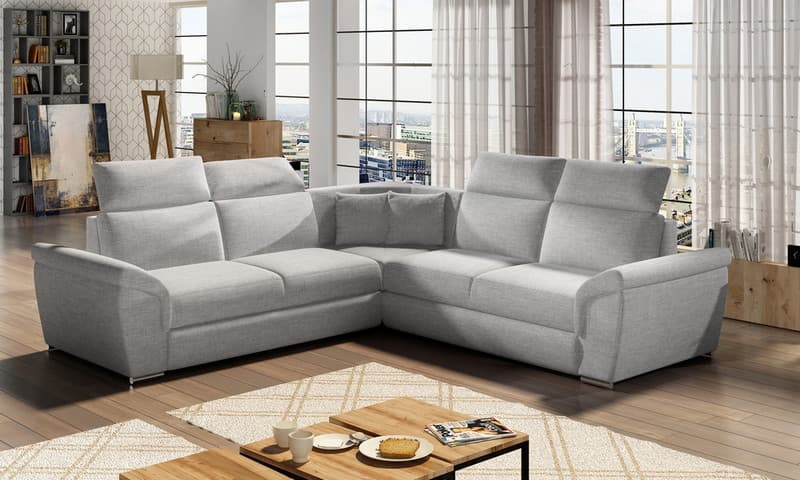 Quillon Corner Sofa Bed with Storage S21